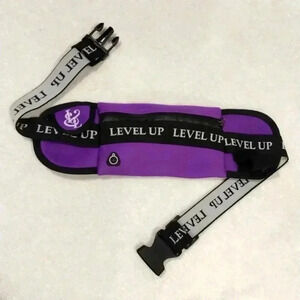 Festival Fanny pack Colorful Level Up Adjustable NWOT